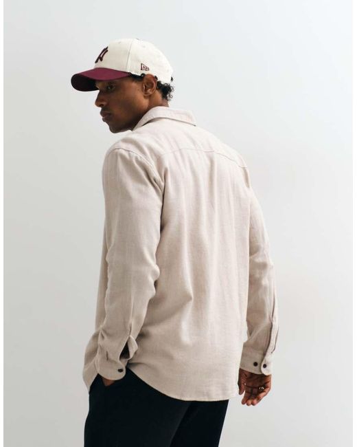 JJ Rebel Natural Textured Shirt for men