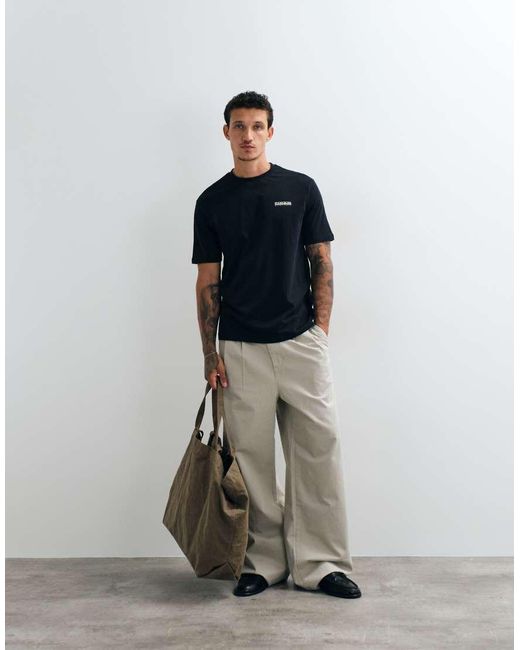Napapijri Blue Yourte T-shirt for men