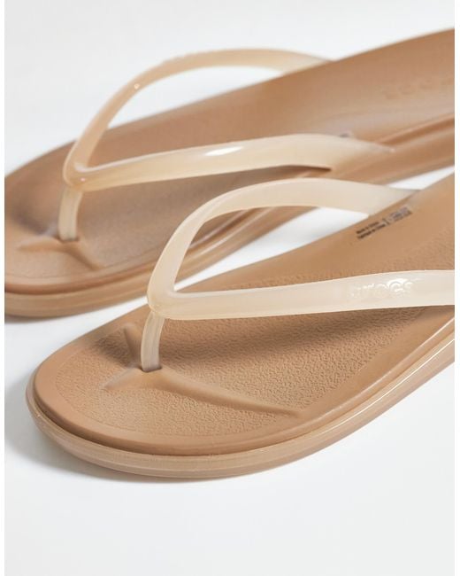 CROCSTM Natural Miami Flip Flops