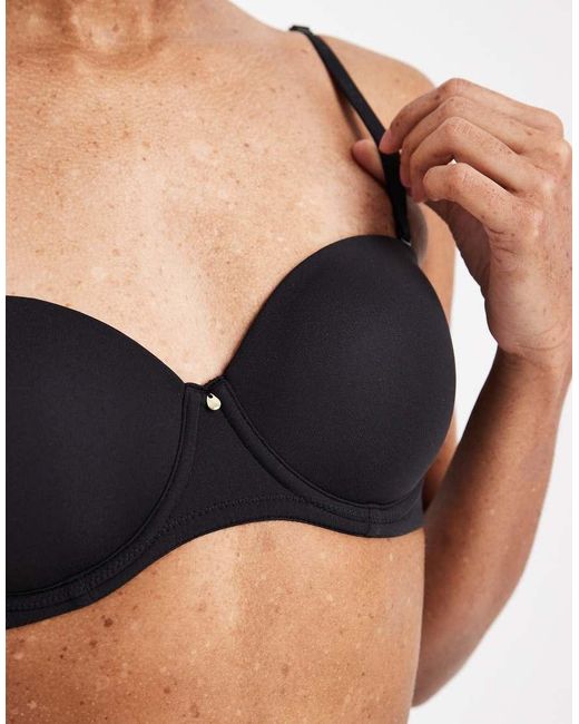 ASOS Black Moulded Multiway Underwired Bra