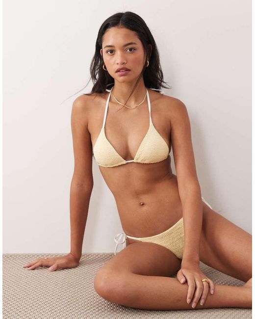 Dippin' Daisy's Brown Dippin Daisys Triangle Bikini Top