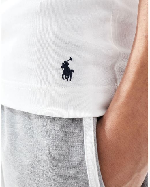 Polo Ralph Lauren – 2er-pack lounge-trägertops in White für Herren