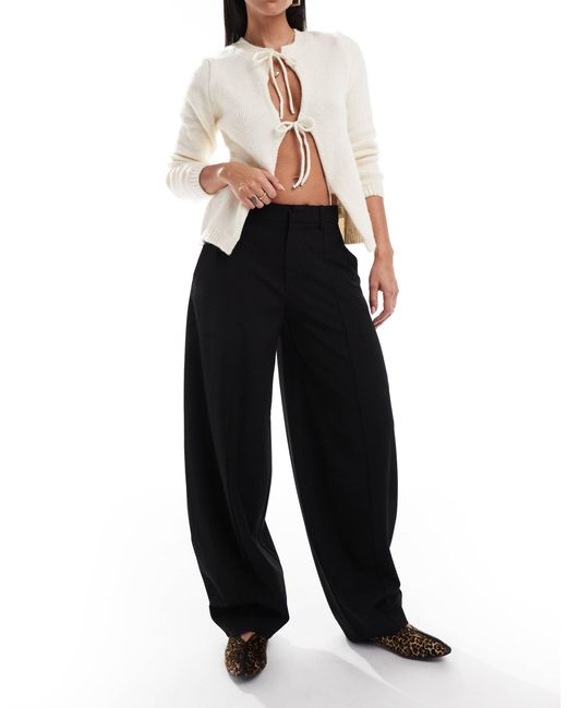 Stradivarius Black – str – elegante hose