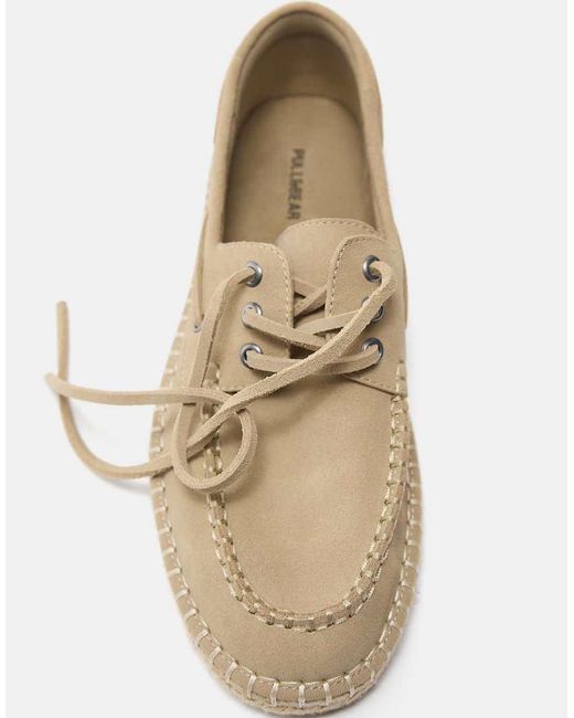 Scarpe Da Barca di Pull&Bear in White da Uomo