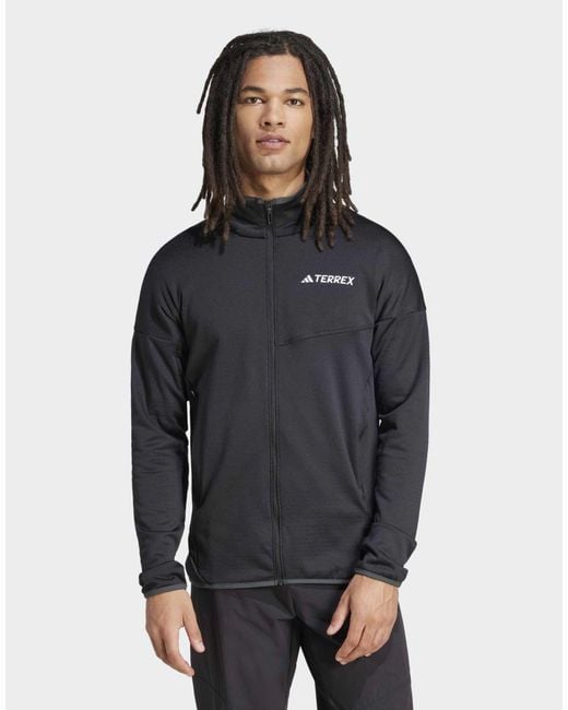 Terrex xperior climawarm - veste légère en polaire Adidas pour homme en coloris Gray