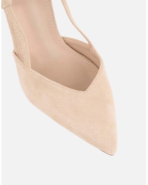 SIMMI Natural Kandy Slingback Courts
