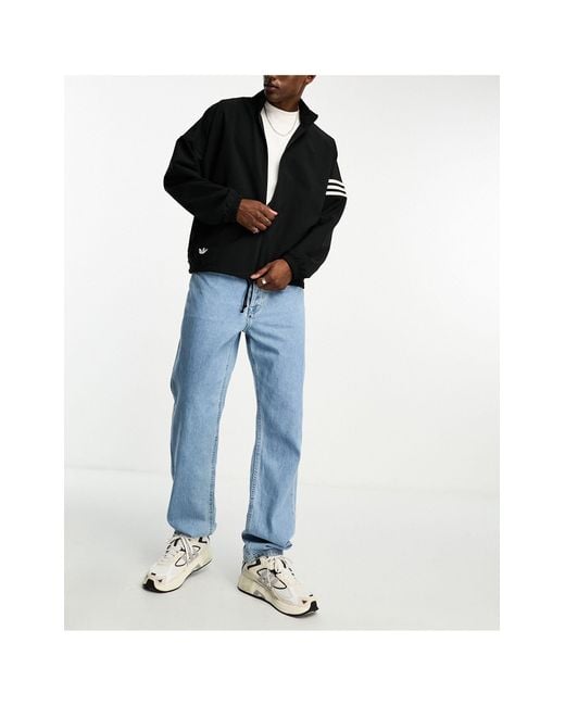 Adidas Originals Black Neuclassics Coach Jacket for men