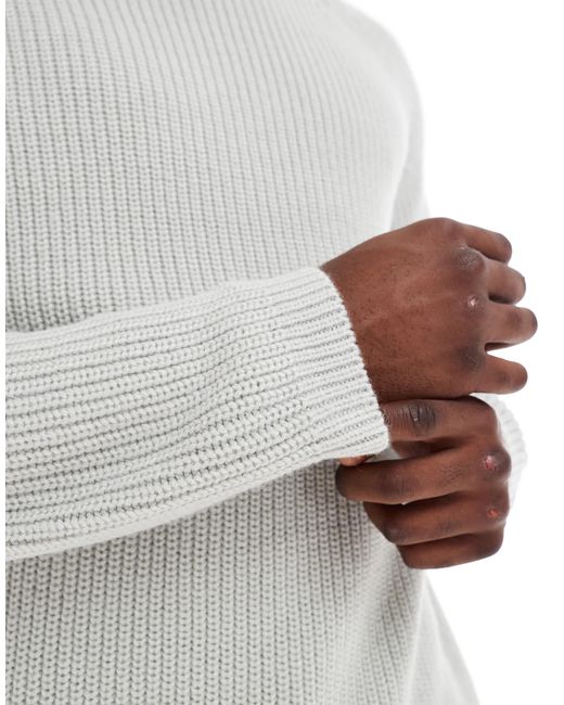 New Look – strickpullover in Gray für Herren
