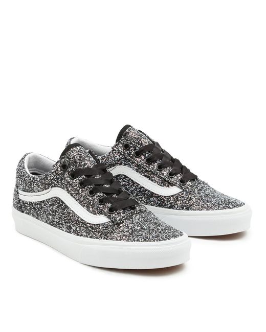 Vans Shiny Party Old Skool Shoes in Grey | Lyst Canada