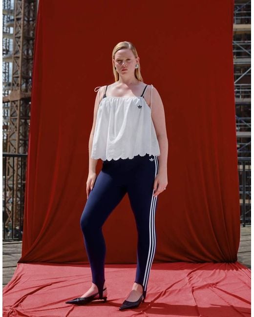 adidas Originals x ASOS Red Stirrup leggings