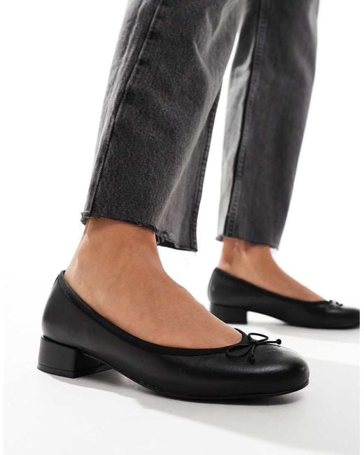 ALDO Black Aliette Low Heeled Ballets