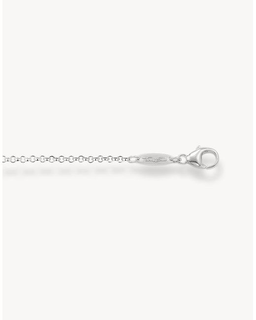 Thomas Sabo White Round Belcher Chain