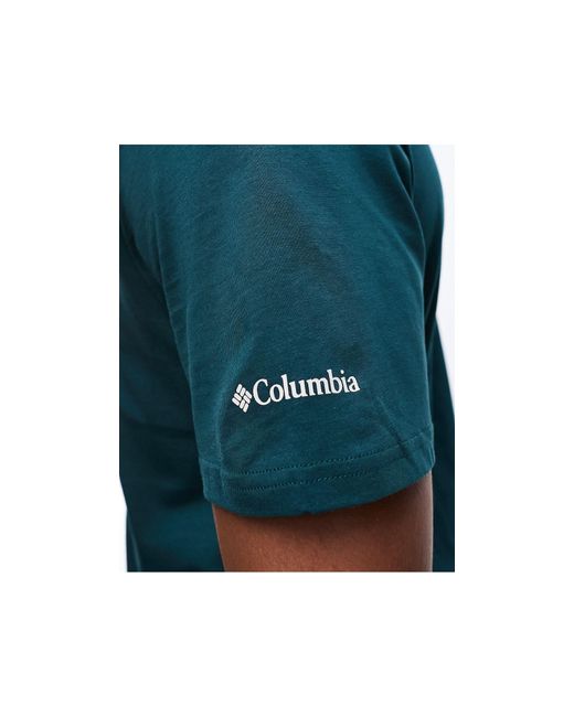 Columbia – csc – basic-t-shirt in Blue für Herren