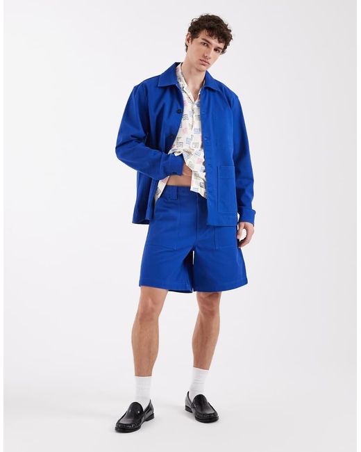 SELECTED Blue X Hotel Amour Workwear Jacket for men