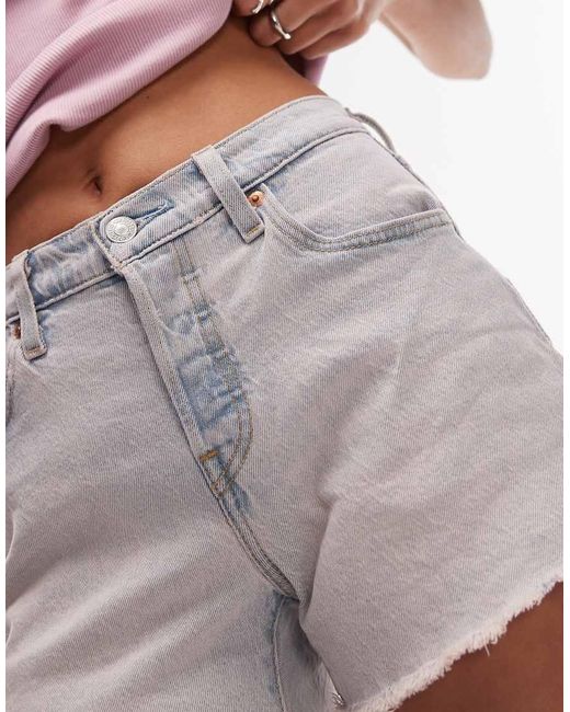 Levi's Purple 501 Hourglass Shorts