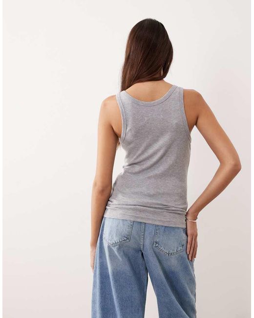 ARRANGE Blue Premium Singlet Top