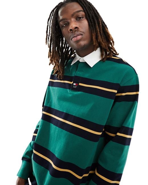 Tommy hilfiger clearance rugby shirt mens