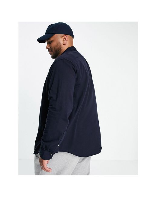 Polo Ralph Lauren – big & tall – piqué-hemd mit polospieler-logo und  button-down-kragen in Blau für Herren | Lyst AT