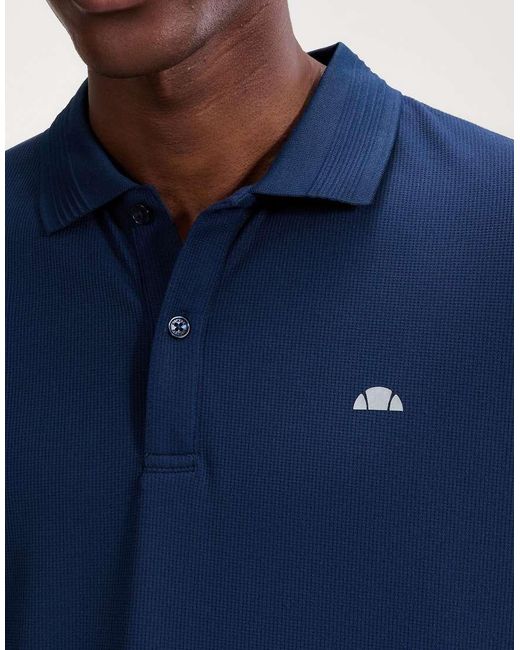 Ellesse Blue Edmond Polo for men