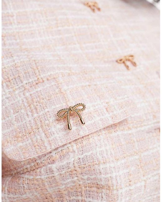 Miss Selfridge White Co-Ord Tailored Jacket
