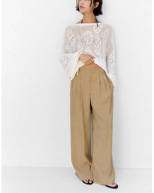 Pull&Bear White – hose