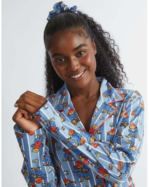 Skinnydip London Blue London Paddington Pyjama Set