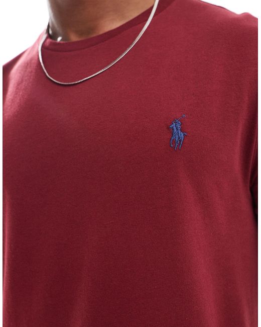Polo Ralph Lauren – t-shirt mit logo in Red für Herren