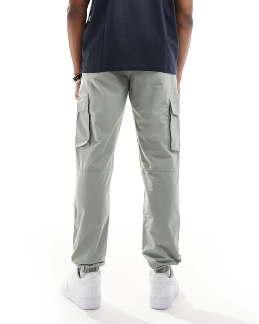 Only & Sons – schmal zulaufende funktions-cargohose in Blue für Herren