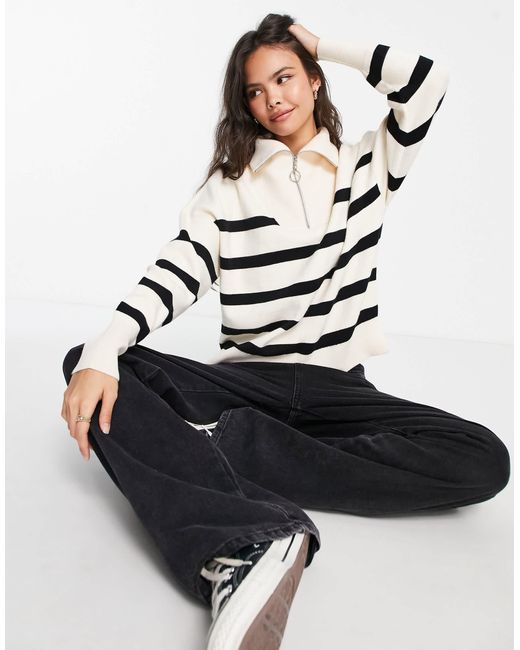 Vero Moda Multicolor – gestreifter pullover