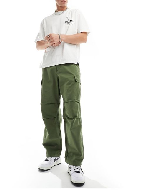 Hardwork - pantaloni di Obey in Green da Uomo