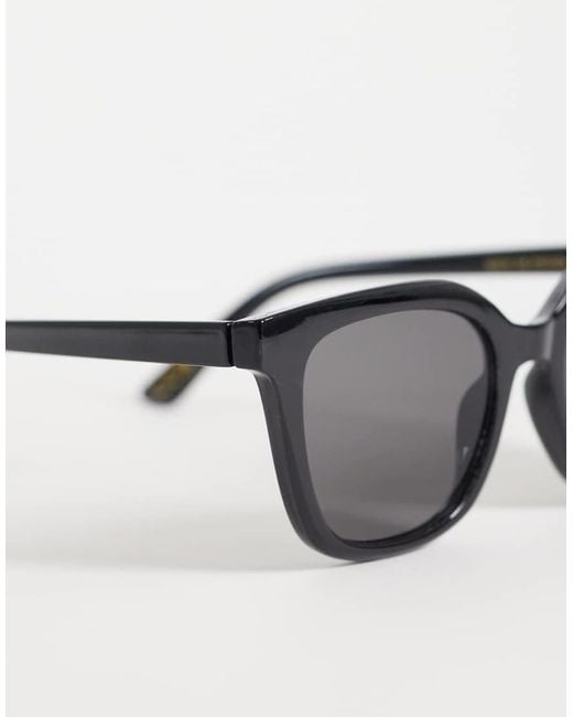 Mango Black Oversized Sunglasses