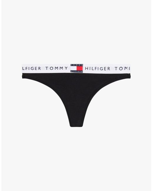 Tommy Hilfiger Black Thong