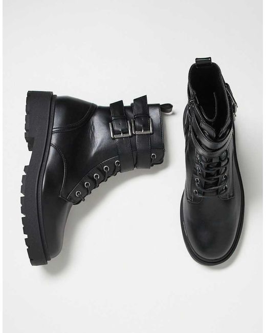 ASOS Brown Lace Up Boots for men