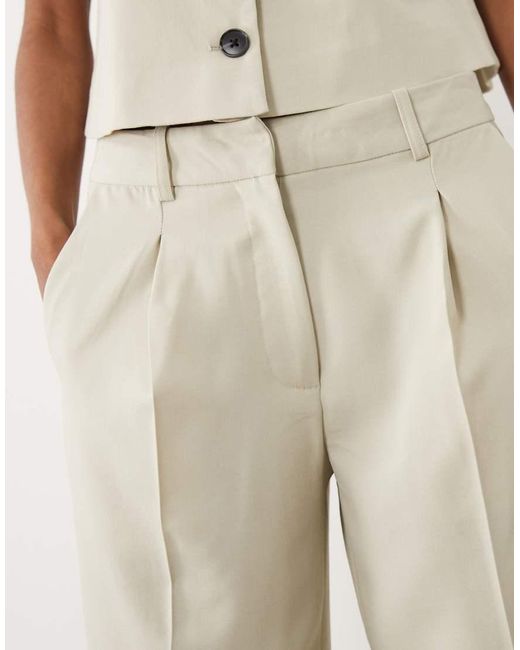 Aware Natural Mid Rise Bootcut Tailored Pants