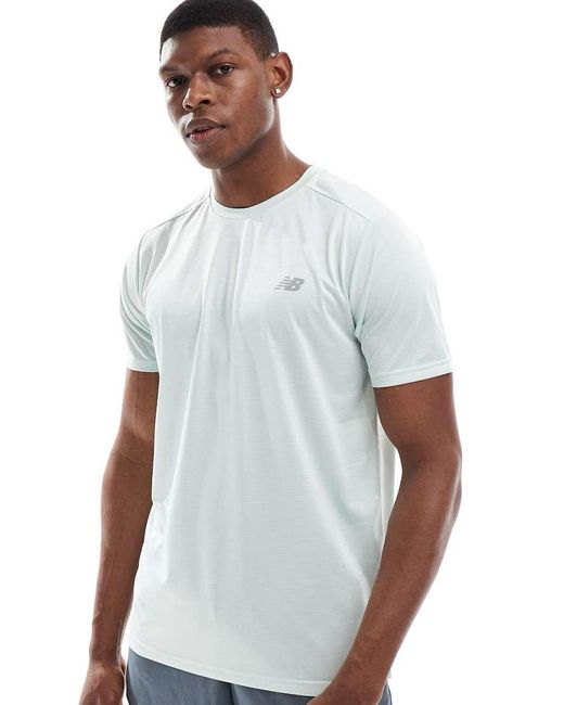 Camiseta Essentials De New Balance de hombre de color White