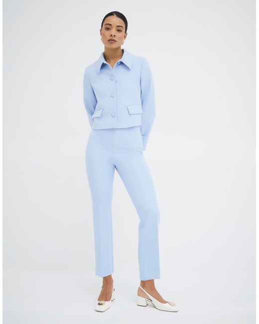 River Island Blue Structured 60S Jacket