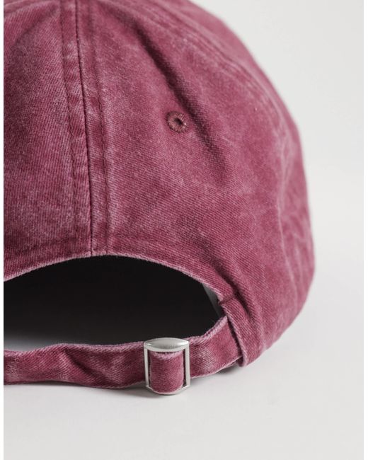 Jack & Jones Baseball-cap mit slogan in Pink für Herren
