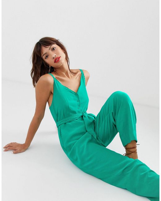 and other stories green jumpsuit