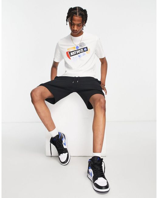 Nike Rhythm And Sole T-shirt in White for Men | Lyst UK