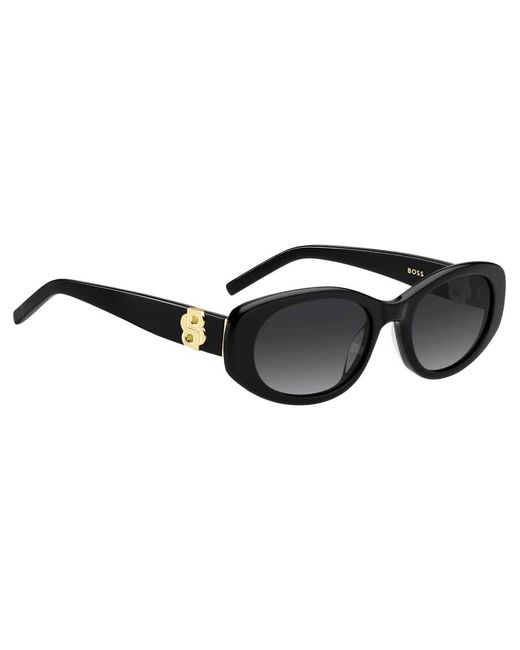 Boss Sunglasses Black Boss Oval Sunglasses