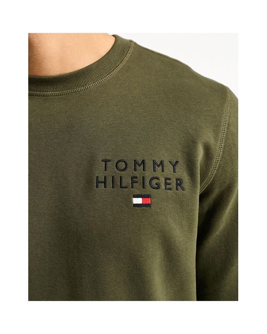 Tommy Hilfiger Green Original Sweatshirt for men