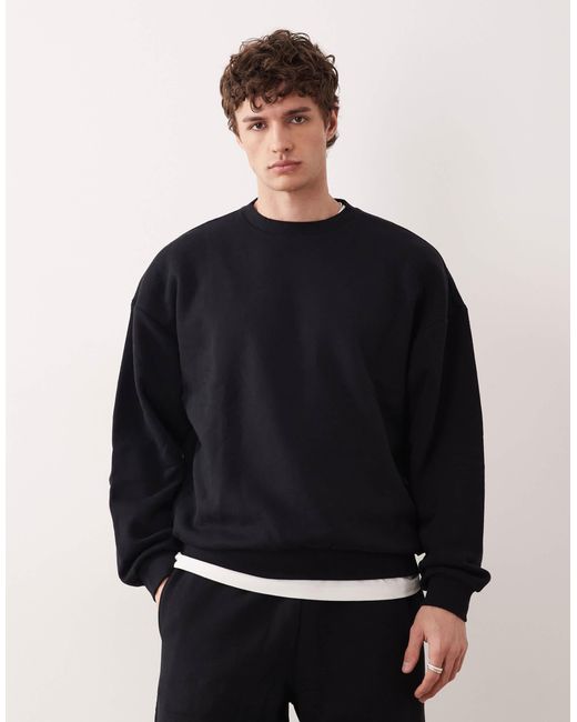 Sweat d'ensemble oversize Only & Sons pour homme en coloris Black