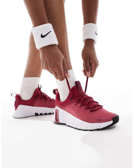 Nike Pink Free Metcon 6 Trainers