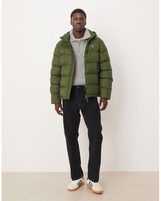 Gant – active cloud – wattierte jacke in Green für Herren