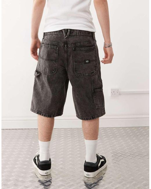 Vans Natural Drill Chore Loose Fit Denim Shorts for men