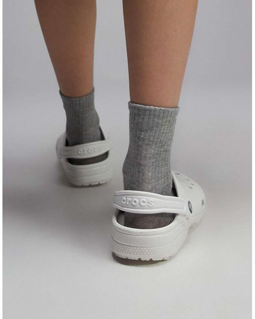 CROCSTM Gray – klassische unisex-clogs