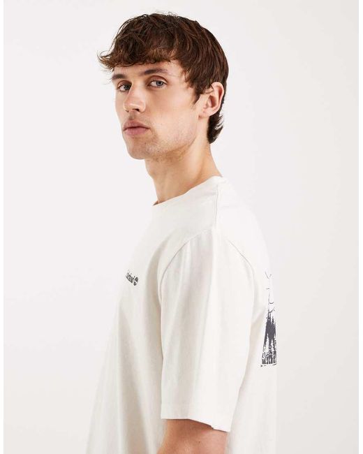 Timberland White Lake House Back Graphic Tee for men