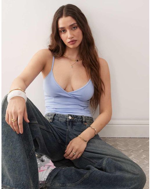 Weekday Cami in het Blue