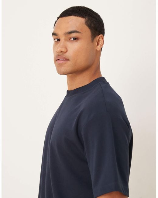ASOS Blue Breathemax Heavyweight Relaxed T-Shirt for men