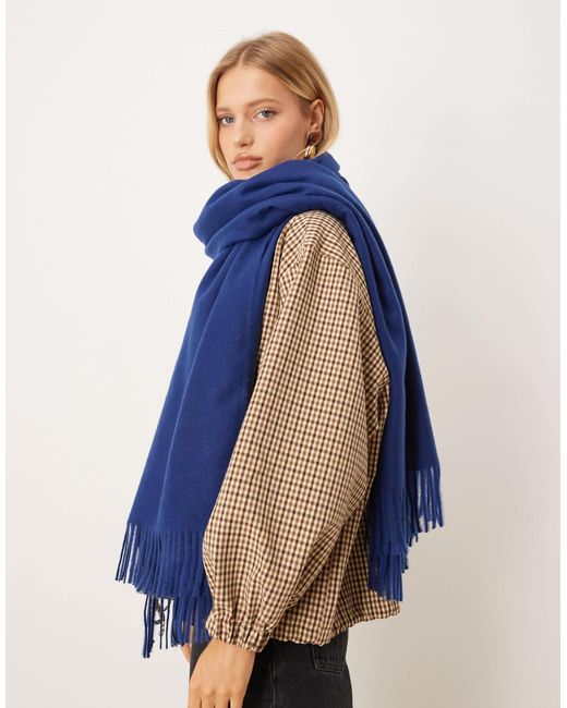 Mango Blue – klassischer schal